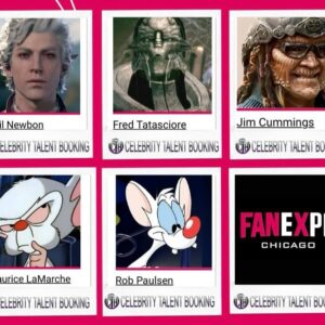 Neil Newbon Instagram - Neil Newbon, Jim Cummings, Rob Paulsen, Maurice LaMarche and Fred Tatasciore will be at FanExpo Chicago this weekend!! We can’t wait to meet everyone!! 

@neilnewbon @jimjcummings @rob_paulsen @maurice_lamarche @fredtatasciore @fanexpochicago