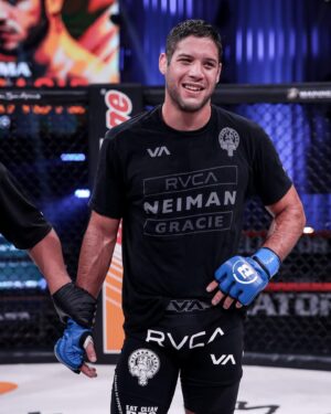 Neiman Gracie Instagram - I want to say a BIG thank you to my brother @pmtenore 
thank you for believing in me 
and for the support you have given me and my family for so many years. RVCA has been the best sponsor I had in my career 
but most important 
thank you for letting me be around you. you are such a visionary man and I learn a lot just being around you. you have built an army and we always have your back! I wish you the best in this new chapter of your life and me and my family will always be here for you ❤️ thank you Sensei 🙇🏻‍♂️