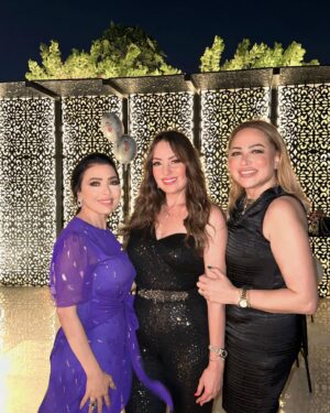 Nermin EL Fee'y Instagram - #_حبايبي_💋💋😂# @nermine_elfeky # @sofitalhotel#_🙏#_My_surprise party made by nagla Sohair and Marwa #_🌺