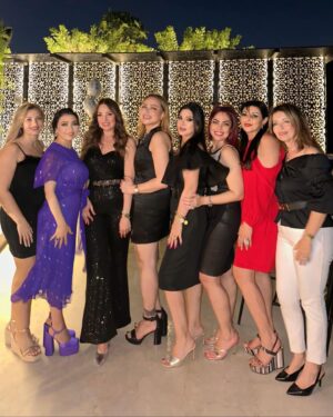 Nermin EL Fee'y Instagram - #_حبايبي_💋💋😂# @nermine_elfeky # @sofitalhotel#_🙏#_My_surprise party made by nagla Sohair and Marwa #_🌺