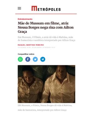 Neusa Borges Instagram - @neusaborgesoficial é destaque na imprensa. Ela falou um pouco da vida pessoal e profissional nos seus novos trabalhos na TV, no Streaming e no Cinema.

Como sempre #NeusaBorges é sinônimo de sucesso 🤎

Confira algumas manchetes:

📰 @quem 
📰 @voguebrasil 
📰 @nanarude 
📰 @portalibahia 
📰 @jornaldebrasilia 
📰 @heloisatolipan 
📰 @metropoles 

#neusaborgesnamídia 
@tzascom