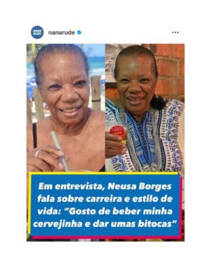 Neusa Borges Instagram - @neusaborgesoficial é destaque na imprensa. Ela falou um pouco da vida pessoal e profissional nos seus novos trabalhos na TV, no Streaming e no Cinema.

Como sempre #NeusaBorges é sinônimo de sucesso 🤎

Confira algumas manchetes:

📰 @quem 
📰 @voguebrasil 
📰 @nanarude 
📰 @portalibahia 
📰 @jornaldebrasilia 
📰 @heloisatolipan 
📰 @metropoles 

#neusaborgesnamídia 
@tzascom