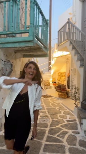 Nia Vardalos Instagram - Another day of visiting family and eating my way through Greece! In the comments, please tell me your favorite dishes with the hashtag #eatthis …. and I will eat it! ❤️ By the way, the Naxos kitron (limoncello) shop is called @kitronaxouprompona !!!! 🇬🇷❤️ #eatthis #visitgreece #foodie #niaingreece #naxos #greekfood #greekcuisine #travelgreece #eatgreek #eatlikeagreek #mediterraneanrecipes #cookbook #recipes #mybigfatgreekwedding #greecetravel #greece