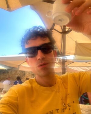 Nick Grimshaw Instagram - If football’s coming home maybe no one will notice if I just….. stay here 🤷🏻‍♂️