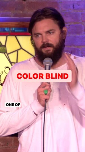 Nick Thune Instagram - Austin: Dec 5, Nashville: Dec 20 link in bio.
#tag a friend who is color blind. #colorblind #nickthune #nickthunejokes #comedy #fyp #standup #