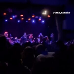 Nick Zinner Instagram - I was music director for one of the @conoroberst residencies at bowery ballroom last week- each week he’s been doing a totally different band   set list . Somehow my dreamy wish list came true and the stellar one time only band was @brianchase123 @nancywhang @clarkbaechle @nikolai_fraiture    @leeranaldo 🔥 with @miwilalupa joining us on some horns. What an absolute joy   honor to play with everyone 🖤