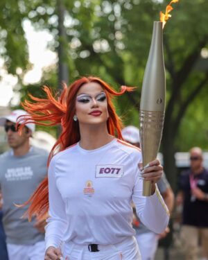 Nicky Doll Instagram - What an absolute honor to have carried the Olympic torch for @paris2024 ! 🔥🇫🇷

As the flame passes through France, it announces the Olympic Games and spreads a message of peace and friendship between peoples. Which is why when I was invited to do it, I immediately said yes and worked really hard to fit in my schedule.

In a world that is deeply unstable at the moment, with all of us feeling completely hopeless about some awful things we watch happening before our eyes, it was important for me to use my platform and try to shed some light. Even though I usually prefer to act on things rather than hope for them: I would like to use this opportunity to hope for the immediate ceasefire in Rafah and for dignity to be brought back to Palestine and its people who tremendously suffered throughout these awful times and beyond. I hope for the safe release of the Israeli hostages that have been held away from their loved ones since October 7th. I hope for people to not turn savage on each other and allow racism, Islamophobia and anti-semitism to run wild again. I also wish for people to educate themselves on topics from reliable sources and stop the massively toxic impact of propaganda that social media and the internet has allowed to spread. These are a lot of hopes but I ran these meters carrying that torch and looking left and right to the people smiling and waving at me with this in mind. 

I know that these are just words, on topics I’ve already communicated about. But until things don’t get better, we shouldn’t stop talking about it. 

With hope, and love.
Nicky