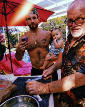 Nico Tortorella Instagram - doves and fishes.