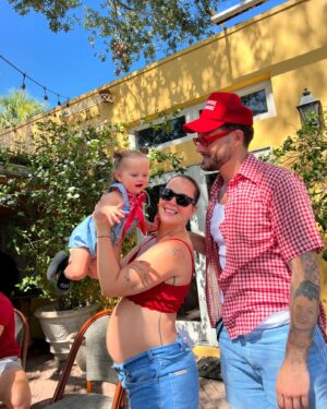 Nico Tortorella Instagram - happy 4th. our 4th is currently in moms belly. this is independence. slash codependency but like in a healthy way. lol. love you fam. @bethanycmeyers