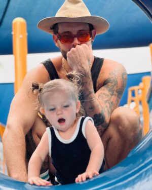 Nico Tortorella Instagram - Call me daddy. I was made for this. This is fatherhood. Bethany, Kilmer, and our little one on the way—thank you for making me the best version of myself. This is healing. This is growth. This is what life is for. I love you, I love you, I love you. @bethanycmeyers thank you for planning such a special weekend. 

To all the fathers out there, to the dudes who want to become dads, to those thinking about it, and to those trying right now—this is it. It’s not always easy, but my god, it’s worth it. Keep putting in the work. Keep showing up. Trust me, there’s nothing better.

And to all the men who have shown up for me over the years, the ones who have set the example, you know who you are. This is for you. Thank you beyond measure. I love you.