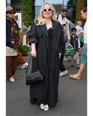 Nicola Coughlan Instagram - ♠️Wimbledon♠️

Thank you @bazaaruk for a lovely, lovely day 

Styled by @aimeecroysdill wearing @katespadeny ♠️ jewellery by @nadaghazaljewelry 
Makeup @neilyoungbeauty 
Hair @liztaw 
@vrwpublicity