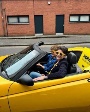 Nicola Sturgeon Instagram - The coolest campaign merch award goes to @thewlissalison #GE24 #voteSNP