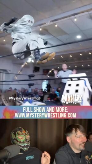 Nicolas Dansereau Instagram - Kaiju Pro Wrestling!
More @ MysteryWrestling.com

#mysterywrestling #wrestling #prowrestling #kaijubigbattel #drcube #silverpotato #chucktaylor #eviluno #indie #indiewrestling #comedy #monsterfight #haha #lol #roh #aew