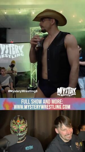 Nicolas Dansereau Instagram - Psycho Mike is a cowboy.
More @ MysteryWrestling.com

#mysterywrestling #prowrestling #comedy #wrestling #psychomike #cowboy #eviluno #chucktaylor #indie #roh #aew #impact #yeehaw #danbarry #gatineau #ottawa