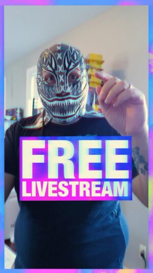 Nicolas Dansereau Instagram - Watch #MysteryWrestling8 LIVE for free this Sunday at 5pm ET!

twitch.tv/eviluno