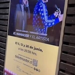 Nicolás Larraín Instagram - https://www.ticketmaster.cl/event/el-manager-y-el-artista-mori-parque-arauco