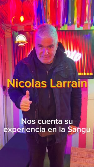 Nicolás Larraín Instagram - 🎙️Nicolás Larraín se presentó ayer en nuestra Sangu y estas son sus impresiones.

Agradecemos su buena onda y principalmente su tremenda comedia que nos mantuvo riéndonos toda la noche!! Tremendo Show de @nicolaslarrainoficial !!!

Además nos acompañaron nuestros dos dueños de casa @laverborrea y @gusahumadacomediante, quienes hicieron una noche redonda!!!

Si lo viste, comenta el show y si no, te lo recomendamos y que sigas nuestra cartelera para nuevos eventos, que se vienen con todo.

Somos cultura y comedia en la zona sur de Santiago.

🍔🍺🎤🎶🤣