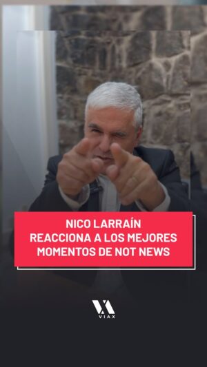 Nicolás Larraín Instagram - Finalmente… CINE 🚬 . El equipo de VIA X “secuestró” a @nicolaslarrainoficial y lo puso a reaccionar a los highlights de #NotNews 😝

¿Con cuál se quedan? 🙈

Recuerden que todos los videos están en nuestro Instagram y TikTok 😉