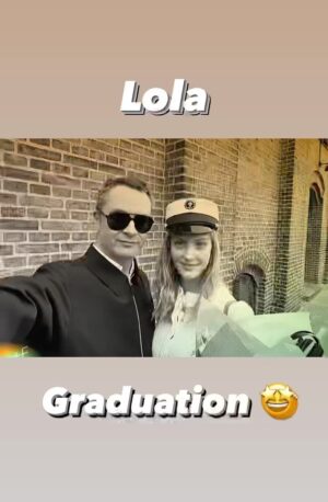 Nicolas Winding Refn Instagram - Lola graduated today 🌟 very proud father 🥰