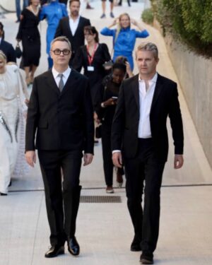 Nicolas Winding Refn Instagram - Me and Mat ❤️ #Copenhagen Cowboy