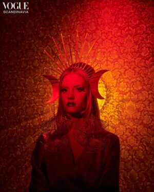 Nicolas Winding Refn Instagram - Lola superstar ⭐️ Go
@voguescandinavia 💜

Creator/Director - @nwrefn 
Photographer - @magnusjoenck 
Model - @lolacorfixen 
Stylist - @vibedabelsteen 
Hair and make up stylist - @louisebruunmakeupartist 
Production Designer - Gitte Malling
Gaffer - @madsstromme 
Digi Teck - @viktorjelinek 
BTS Photographer - @kasperleegaard 
Stylist assistants - Amelie Wolff and Nikoline Quietsch
Production - byNWR / @emilieguldbrandsen and @christinaerritzoe 
Production assistant - @carlarodian 
Production design assistant - @juliehennecke 
Runners - @andreaerritzoe and @jonas_dam_lerke 
Retouch - Werkstette / @therealredbear 
A special thanks to rekvisitudlejning.dk