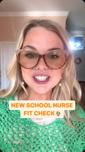 Nicole Franzel Instagram - 🫶🏻🫶🏻My heart missed a being a nurse and I think this is going to fill that void just fine 🩷🩹 

IM SUPER EXCITED ABOUT THIS NEW ADVENTURE! 🥹 it was a spontaneous decision and I got the job before I could second guess it. My first two days were amazing and I work with the most amazing women! I’m sure I’ll be wearing scrubs most days but so far I’ve loved wearing bright colorful outfits for the kids (and myself 😜). Stay tuned for some fun school nurse content 🫶🏻