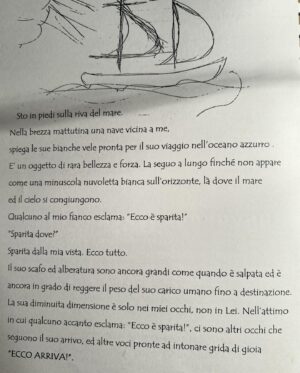 Nicoletta Romanoff Instagram - Il giorno 20 luglio il nostro amatissimo mare ti ha abbracciato per l’ultima volta anche per me … più in là vedrò il disegno dietro a questo strappo improvviso e so che saprò decifrare tutto. Oggi è ancora vento forte e mare in tempesta. Domani con l’amore che circonderà la mia barca in mezzo a questo mare di dolore fisserò il timone sulla rotta verso l’infinito. Ciao papi 🤍
 
Grief, I’ve learned, is really just love. It’s all the love you want to give, but cannot. All that unspent love gathers in the corners of your eyes, the lump in your throat, and in that hollow part of your chest.
Grief is just love with no place to go.