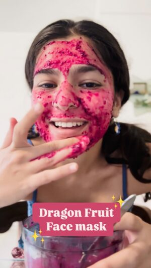Nidhi Bhanushali Instagram - ✨ DIY Dragon Fruit Face Mask for Glowing Skin ✨

In my household, dragon fruit is more than just a delicious treat—it’s a daily staple that helps boost platelets and keeps us healthy. But did you know it’s also a skincare hero? Let’s turn this superfruit into a rejuvenating face mask!

Ingredients:

2 tablespoons dragon fruit pulp 🍉
1 tablespoon aloe vera gel 🌿
A pinch of turmeric powder ✨
1 tablespoon gram flour (besan) 🌾
Process:

Scoop out the dragon fruit pulp and mash it into a smooth paste.
Add the aloe vera gel and a pinch of turmeric powder.
Mix in the gram flour to thicken the mask and create a smooth consistency.
Apply the mask to your face, avoiding the eye area.
Leave it on for 15-20 minutes, then rinse off with cool water.
Benefits:

Dragon fruit is rich in antioxidants and vitamin C, brightening your skin and fighting free radicals.
Aloe vera soothes and hydrates, perfect for calming any irritation.
Turmeric’s anti-inflammatory properties help reduce redness and blemishes.
Gram flour gently exfoliates and absorbs excess oil, leaving your skin soft and smooth.
Give this mask a try and let me know how it works for you! 🌟

#nidhisnaturalnuskas