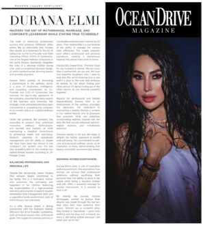 Nik Richie Instagram - Make sure you pick up the new print issue of @oceandrivemag to read the amazing spread of Queen @duranaelmi - her take on conquering life while running @cymbiotika is absolutely inspiring 🤍 @warriornetworkagency @shahabelmi 🔥