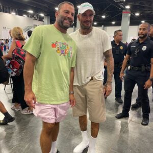 Nik Richie Instagram - What an amazing day @stylesaves - Over 15,000 kids were supplied with the schooling essentials, including sneaker 👟 and new school clothes. Honored to be part of such a strong yearly event. Shoutout to the queens @isabelagrutman & @rachael.russell for all their hard work. And thank you to the Beckham family for always showing up for Miami. @davidbeckham took over 1,000 pictures with kids. What a classy friend. Also, thank you to my best friend @davidgrutman for putting his heart into these kids. He really LOVES Miami and his community. 🍎 See you tomorrow for another 10,000 kids!