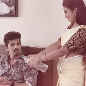 Nikitha Rajesh Instagram - Malli Shorts VIjay Shocked 🤯 Malli Rocked 😍😜

#malli