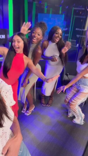 Nikki Garcia Instagram - Had an incredible day interviewing this power trio…PPG on top!! This Wednesday set your alarms to hear what @leahkateb @serenaapagee @janacraig_ have to say on @thenikkiandbrieshow 🤍 Love you ladies!! 🫶🏽

Ps. How pissed is @nikkigarcia that I cut her off 🤣