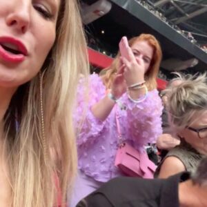 Nikki Glaser Instagram - On break from my own tour, I went and followed Taylor’s in Europe and brought my mom and dad with me. I don’t have kids and so this is what I like to do with my free time and money because 𝓉𝒽ℯ𝓇ℯ’𝓈 𝓃ℴ𝓉𝒽𝒾𝓃ℊ 𝓁𝒾𝓀ℯ 𝒶 𝓂𝒶𝒹 𝓌ℴ𝓂𝒶𝓃. #erastourdublin #erastouramsterdam