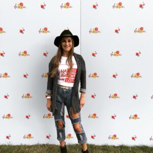 Nikki Grahame Instagram - Festival fun @vfestival #LOTD🎉🌈