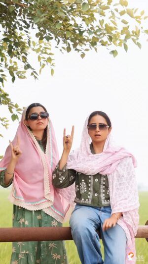 Nimrat Khaira Instagram - Tera vaasta sister ji 😂 Saunkan saunkanay 2 🤘 in theatres 2025
