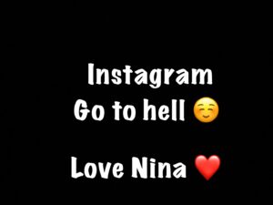 Nina Bo'nina Brown Instagram - ..