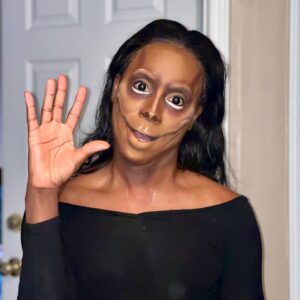 Nina Bo'nina Brown Instagram - Well it’s my Bday so here’s a smile lol. New meet the queens phippines rawview out now! So give me them Bday tips owww. Venmo or PayPal @pierredease #makeup #mua #rpdr #dragracephilippines #meetthequeens #momo #bday