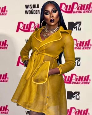 Nina Bo'nina Brown Instagram - Revamp of my red carpet season 9 finale look. #makeup #mua #dragqueen #rpdr #rpdr9 #redcarpetlook #darkmakeup