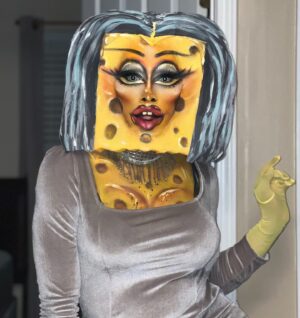 Nina Bo'nina Brown Instagram - Baddie Baddie SpongeBob O’clock! #dragqueen #rpdr #makeup #spongebob