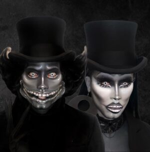 Nina Bo'nina Brown Instagram - Transformation Tuesday Mama & Papadook. Canada Vs The World 2 rawview out now! #dragqueen #makeup #mua #babadook #rpdr #canadavstheworld #transformationtuesday