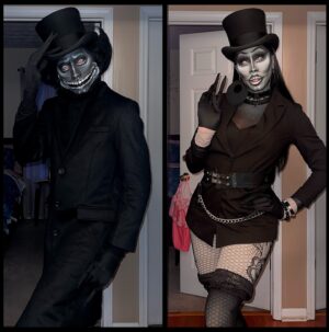 Nina Bo'nina Brown Instagram - Transformation Tuesday Mama & Papadook. Canada Vs The World 2 rawview out now! #dragqueen #makeup #mua #babadook #rpdr #canadavstheworld #transformationtuesday