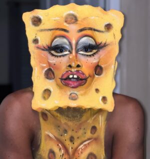 Nina Bo'nina Brown Instagram - Baddie Baddie SpongeBob O’clock! #dragqueen #rpdr #makeup #spongebob