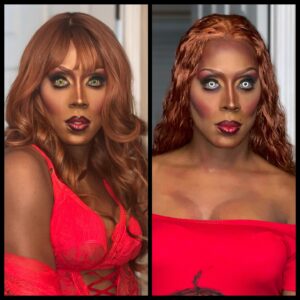 Nina Bo'nina Brown Instagram - Pics of my Death Becomes Her homage. Stay tuned for all stars 9 rawview  #makeup #rpdr #makeup