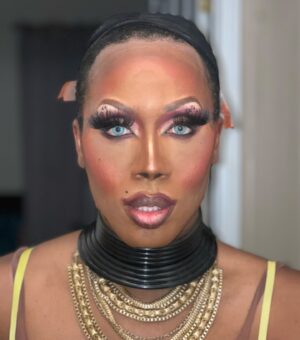 Nina Bo'nina Brown Instagram - Oh Lord Global All Stars trailer has been released drag race has no chill lol, stay tuned for rawview. Wig by @ms._tstv ❤️ #makeup #mua #globalallstars #rpdr #dragqueen #facebeat