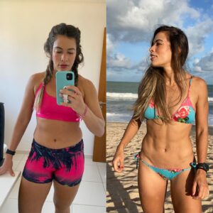 Nina Monteiro Instagram - • 3 meses e 12kg separam essas fotos •

Esse foi um processo de autoconhecimento, determinação e bastante disciplina. Assumo que morria de medo de falhar (e até hoje tenho) já que isso tinha acontecido inúmeras vezes, mas pesando direitinho, qual o problema de falhar as vezes? O problema é não voltar ao foco em seguida 

Quer saber o que eu fiz de diferente dessa vez? Aprendi a curtir essa fase e aprender bastante com ela. Faço atividade física nos horários que me sinto mais disposta, estou tentado dormir e acordar na mesma hora (isso tbm é ótimo para a minha ansiedade), deixei a balança totalmente de lado. Eu fiquei todo esse período sem me pesar, e até tinha medo disso pois achava que poderia me desmotivar por ter emagrecido demais ou por não ter feito diferença alguma. Tive que me pesar para fazer esse antes e depois 😅 Lembre-se, o peso na balança não diz se você perdeu gordura e ganhou massa muscular, por exemplo. Vi que as roupas estavam servindo melhor e tava até tendo que deixar de usar muitas peças pois ficaram folgadas demais. 

Na parte da alimentação, opto por alimentos que sejam bastante nutritivos e gostosos, preparo várias receitinhas deliciosas e procuro comer sempre antes da fome chegar. O importante é ter um planejamento alimentar que seja sustentável.
As necessidades nutricionais e objetivos da cada pessoa podem ser diferente. Procure um nutricionista para te passar um planejamento alimentar individualizado ✍🏽

Pensei e repensei se iria fazer esse post pois imaginei que poderia desmotivar algumas pessoas já que cada um leva o seu tempo para alcançar os seus objetivos, mas penso tbm que pode motivar muita gente que está querendo uma mudança e não quer dar o primeiro passo. 
Se quiser uma mão para começar essa jornada, pode chegar junto e contar comigo 👋🏽👊🏽😉