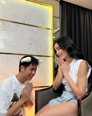 Nisamanee Lertvorapong Instagram - น้องเป็นเด็กน่ารักเสมอต้น เสมอปลาย🧐😂