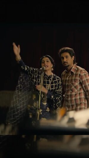 Nisha Bano Instagram - Chamkila Movie Lai Tuc Sarea Ne Bhut Appreciate Kita Mere Kam Nu Thanku 🙏🏻❤️ Mai V Apne  Kam Nu Chahe Oh Acting Howe Ya Singing , 100% Dein di Koshish Kiti 🥰 🎙️🎵 Again Thanku @imtiazaliofficial sir For Choosing Me For Surinder Sonia Character 🙏🏻 Thanku @diljitdosanjh g Very Happy To Share Screen & Sing With You ❤️🥰 & Whole Chamkila Movie Team , For Great Hospitality ❤️😍 @nishabano