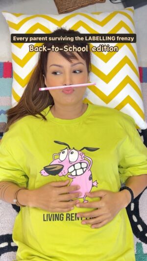 Nisha Rawal Instagram - ♥️
Labeling Frenzy: Because Kids’ Stuff Goes Missing in 0.5 Seconds! 

With the school reopening are you also going bananas labelling your kids’ stuff!
.
.
.
.
.
.
.
.
#NishaRawal
#ParentingHumour
#Labellingstuff
#Backtoschool
#MotherhoodDiaries
#MomLife
#SchoolPrep
#BackToSchool2024
#ParentingHacks
#MomHumor
#LabelingLife
#ParentingStruggles
#SchoolSupplies
#MotherhoodMoments
#OrganizedMom
#BusyMomLife
#MotherhoodHustles
#SingleParenting