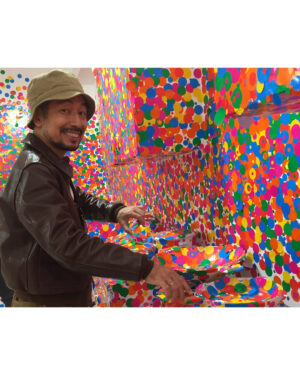Nobuyuki Suzuki Instagram - Mainmainlah kesini sebelum pameran selesai tgl 9 sept ! 
人生色模様 🌈

Life is the heart of a Rainbow ~ YAYOI KUSAMA ~ 
#museummacan 
#yayoikusamaexhibition 
#yayoikusama
#experimentsinjapan
#kusamayayoi
#kotarosuzuki 
#nobuyukisuzuki 
#art