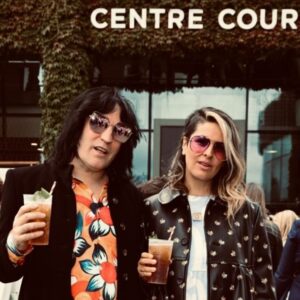 Noel Fielding Instagram - Magical day at Wimbledon today ! Thank you @pimmsgb x x and thank you @carlitosalcarazz for putting on a show :) x
